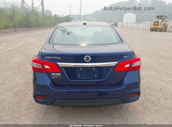 3N1AB7AP3KY205357 2019 NISSAN SENTRA Blue 