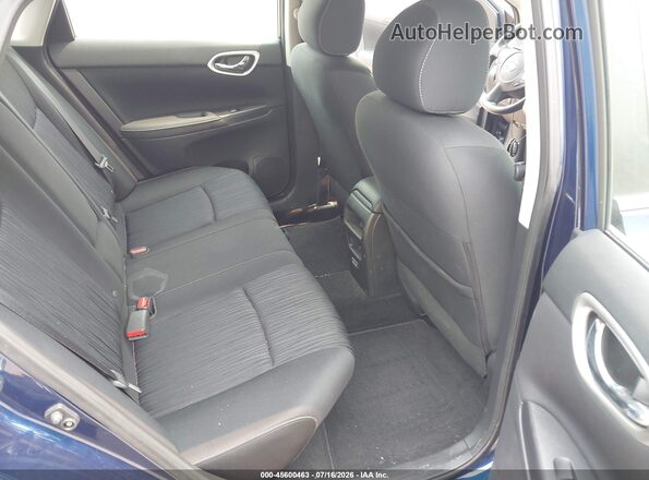 3N1AB7AP3KY205357 2019 NISSAN SENTRA Blue VIN կոդի պիտակի տեսք