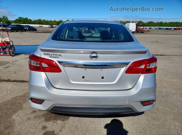 3N1AB7AP3KY225138 2019 NISSAN SENTRA Silver Vista trasera