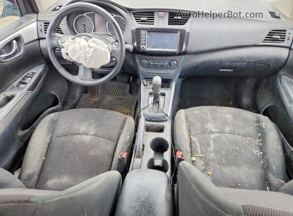3N1AB7AP3KY249584 2019 NISSAN SENTRA Blue წინა პანელის ხედი