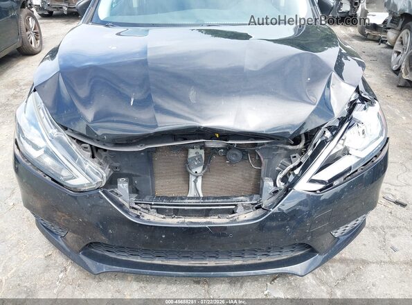 3N1AB7AP3KY256308 2019 NISSAN SENTRA Black Widok z przodu