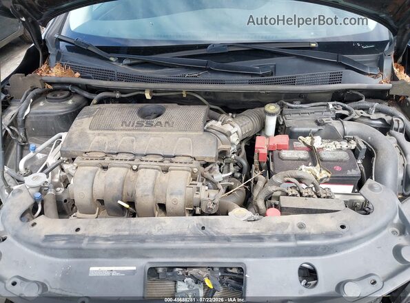 3N1AB7AP3KY256308 2019 NISSAN SENTRA Black Widok z tyłu