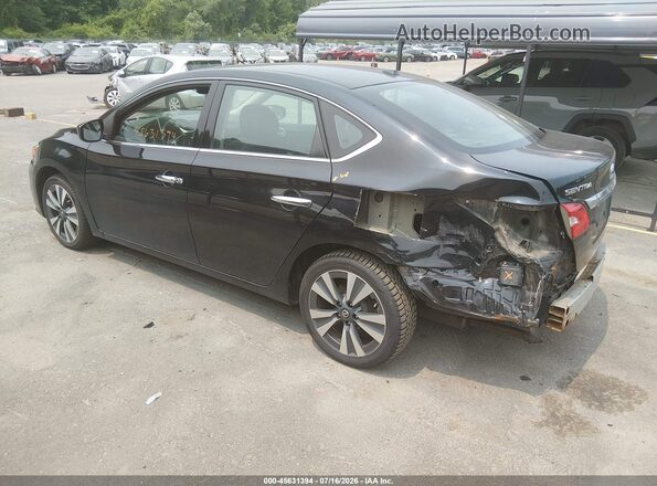 3N1AB7AP3KY272766 2019 NISSAN SENTRA Черный Задняя левая четверть