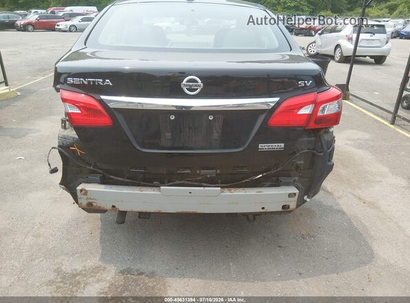 3N1AB7AP3KY272766 2019 NISSAN SENTRA Черный Вид спереди