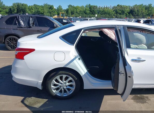 3N1AB7AP3KY274145 2019 NISSAN SENTRA White VIN կոդի պիտակի տեսք