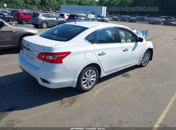 3N1AB7AP3KY274145 2019 NISSAN SENTRA White Հետևի աջ