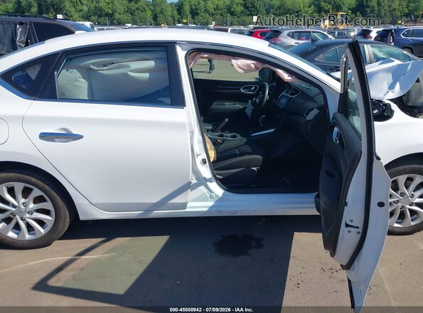 3N1AB7AP3KY274145 2019 NISSAN SENTRA White Սալոնի դիմացի տեսք