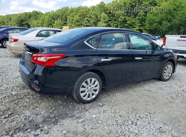3N1AB7AP3KY278728 2019 NISSAN SENTRA Black უკანა მარჯვენა