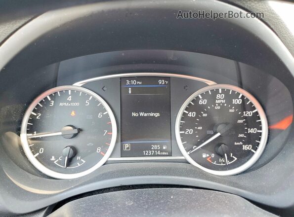 3N1AB7AP3KY278728 2019 NISSAN SENTRA Black ხელსაწყოთა პანელის ხედი