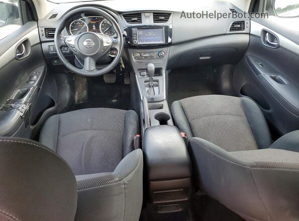 3N1AB7AP3KY278728 2019 NISSAN SENTRA Black წინა პანელის ხედი
