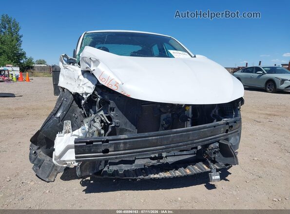 3N1AB7AP3KY283833 2019 NISSAN SENTRA White Widok zestawu wskaźników