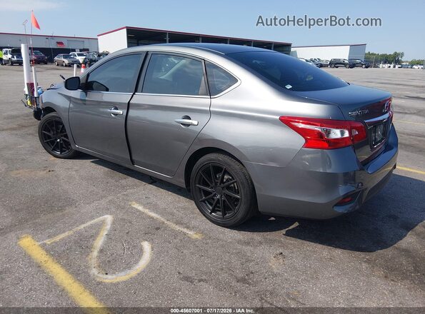3N1AB7AP3KY295545 2019 NISSAN SENTRA Gray Rear left