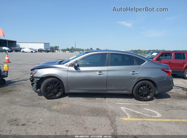 3N1AB7AP3KY295545 2019 NISSAN SENTRA Gray 