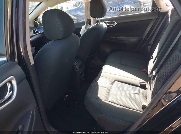 3N1AB7AP3KY296260 2019 NISSAN SENTRA Black Widok naklejki z numerem VIN