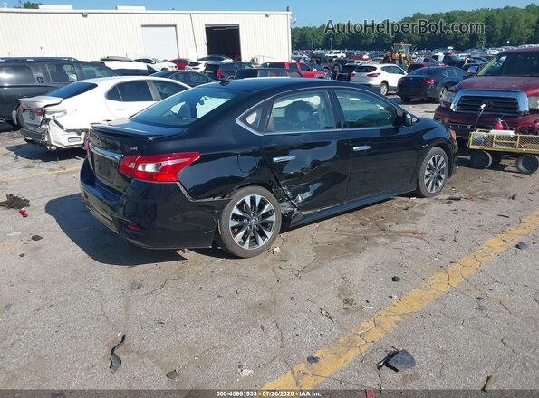3N1AB7AP3KY296260 2019 NISSAN SENTRA Black Tył prawy