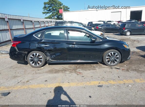 3N1AB7AP3KY296260 2019 NISSAN SENTRA Black Widok wnętrza 360 stopni