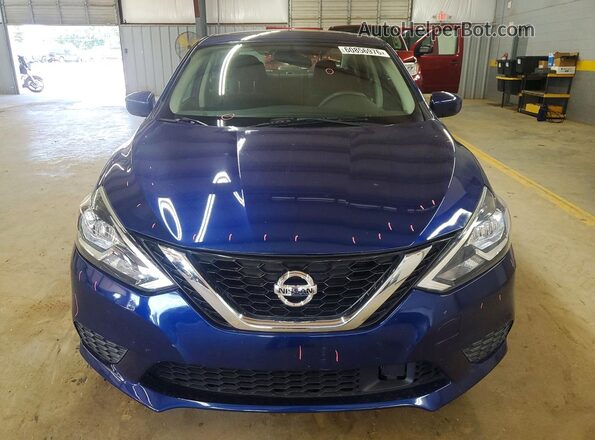 3N1AB7AP3KY296744 2019 NISSAN SENTRA Blue Vista frontal