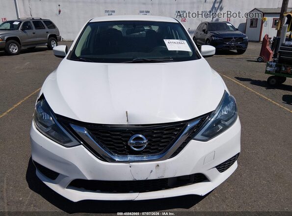 3N1AB7AP3KY299191 2019 NISSAN SENTRA White Vista del salpicadero