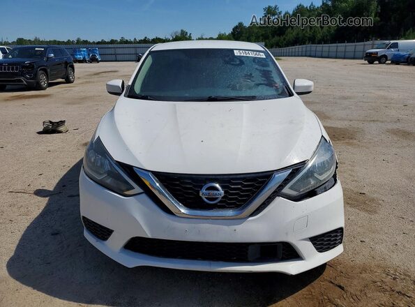 3N1AB7AP3KY310979 2019 NISSAN SENTRA White Դիմացի տեսք