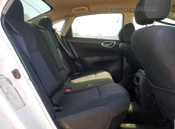 3N1AB7AP3KY310979 2019 NISSAN SENTRA White Հետևի նստատեղերի տեսք