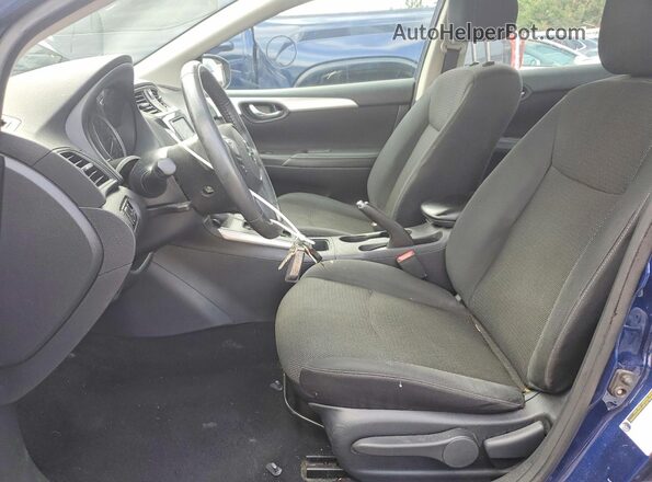 3N1AB7AP3KY329239 2019 NISSAN SENTRA Blue Սալոնի դիմացի տեսք