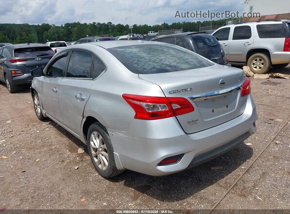 3N1AB7AP3KY334960 2019 NISSAN SENTRA Silver უკანა მარცხენა