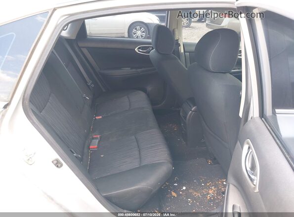 3N1AB7AP3KY334960 2019 NISSAN SENTRA Silver VIN კოდის სტიკერის ხედი