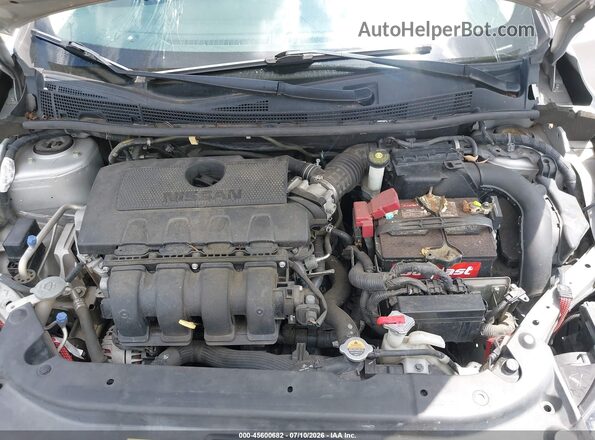 3N1AB7AP3KY334960 2019 NISSAN SENTRA Silver უკანა ხედი