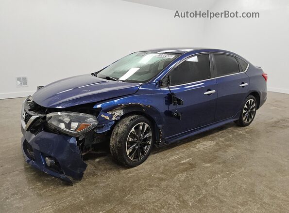 3N1AB7AP3KY336613 2019 NISSAN SENTRA Blue 