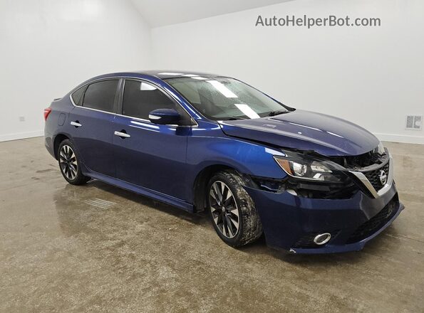 3N1AB7AP3KY336613 2019 NISSAN SENTRA Blue 