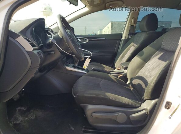 3N1AB7AP3KY353542 2019 NISSAN SENTRA White Front interior view