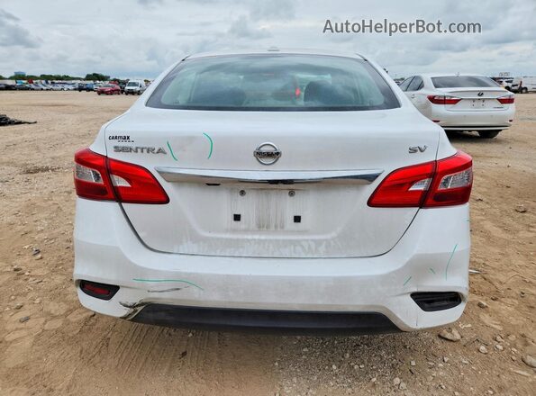 3N1AB7AP3KY361298 2019 NISSAN SENTRA Белый Вид сзади