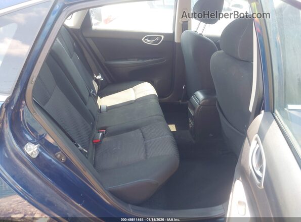 3N1AB7AP3KY368011 2019 NISSAN SENTRA Blue Widok naklejki z numerem VIN
