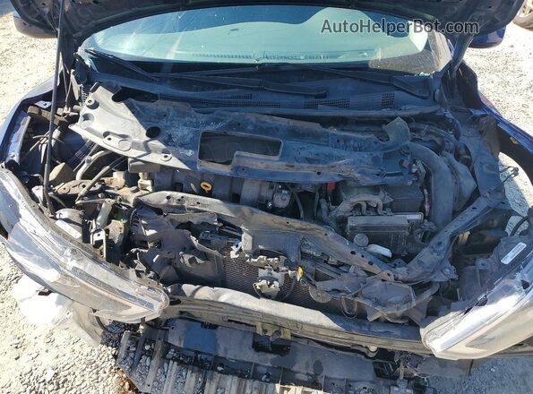3N1AB7AP3KY371359 2019 NISSAN SENTRA Blue Սալոնի հետևի տեսք