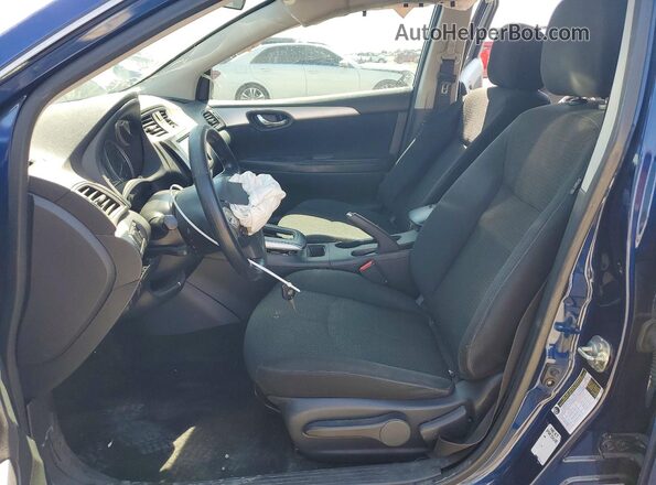 3N1AB7AP3KY371359 2019 NISSAN SENTRA Blue Սալոնի դիմացի տեսք
