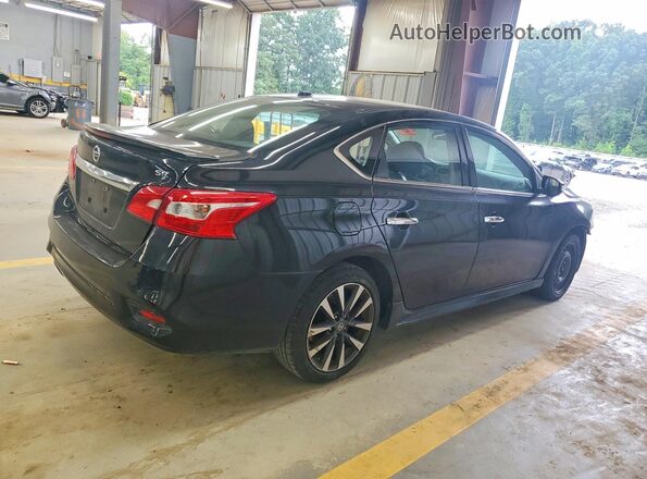 3N1AB7AP3KY396116 2019 NISSAN SENTRA Black Trasero derecho