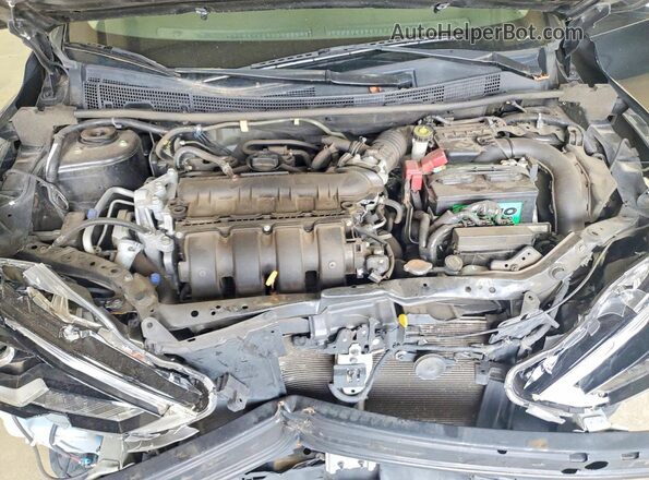 3N1AB7AP3KY396116 2019 NISSAN SENTRA Black Vista interior trasera