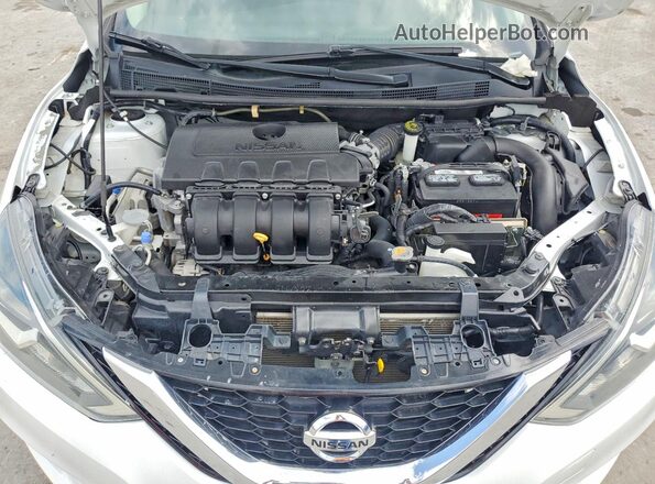 3N1AB7AP3KY399596 2019 NISSAN SENTRA White Rear interior view