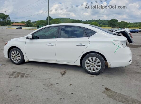 3N1AB7AP3KY399596 2019 NISSAN SENTRA White Rear left