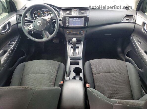 3N1AB7AP3KY399596 2019 NISSAN SENTRA White Dashboard view