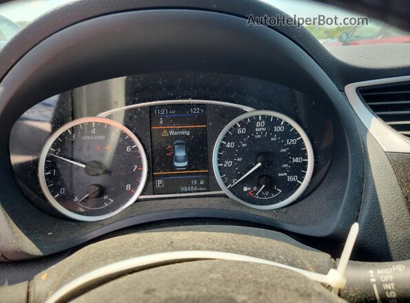 3N1AB7AP3KY403677 2019 NISSAN SENTRA Black Vista del cuadro de instrumentos