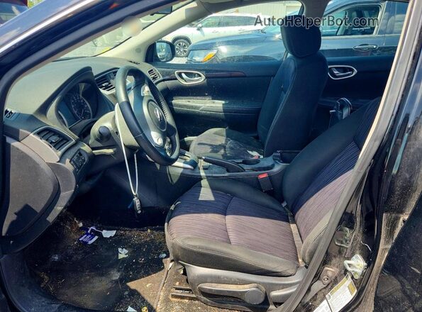 3N1AB7AP3KY403677 2019 NISSAN SENTRA Black Vista interior delantera