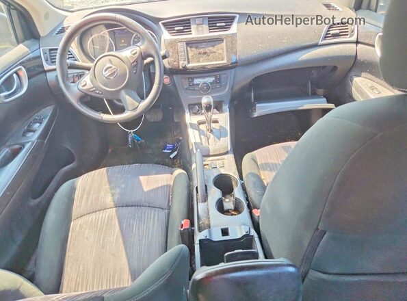 3N1AB7AP3KY403677 2019 NISSAN SENTRA Black Vista del salpicadero