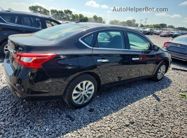 3N1AB7AP3KY403677 2019 NISSAN SENTRA Black Trasero derecho