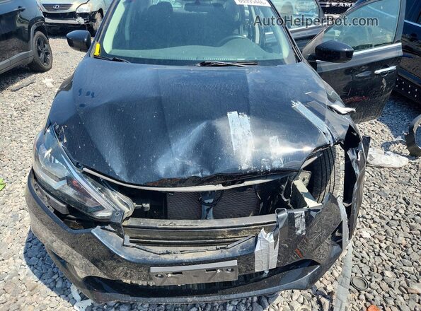 3N1AB7AP3KY403677 2019 NISSAN SENTRA Black Vista interior trasera