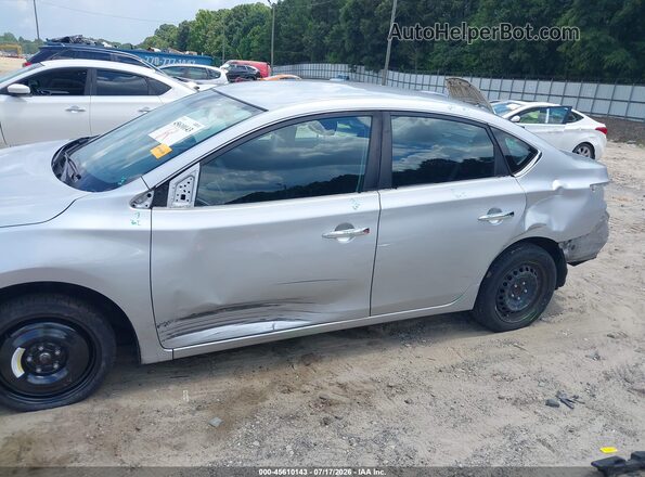 3N1AB7AP3KY406515 2019 NISSAN SENTRA Серебряный Вид спереди