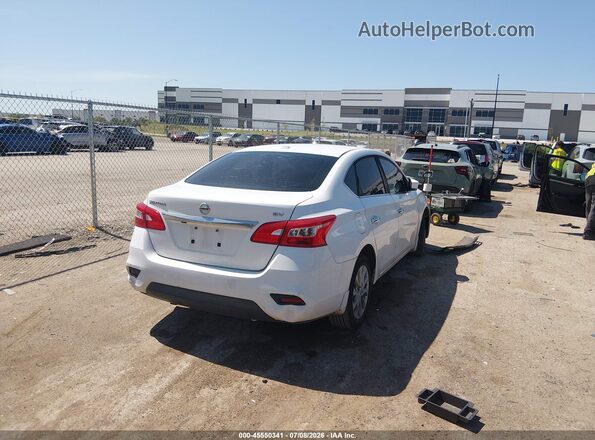 3N1AB7AP3KY410256 2019 NISSAN SENTRA White Tył prawy