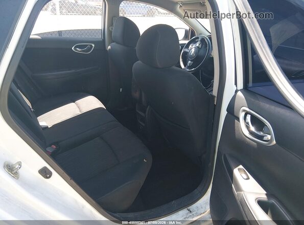 3N1AB7AP3KY410256 2019 NISSAN SENTRA White Widok naklejki z numerem VIN