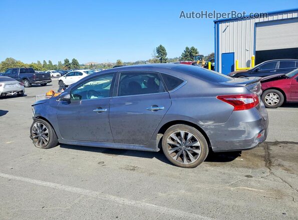 3N1AB7AP3KY426022 2019 NISSAN SENTRA Gray უკანა მარცხენა