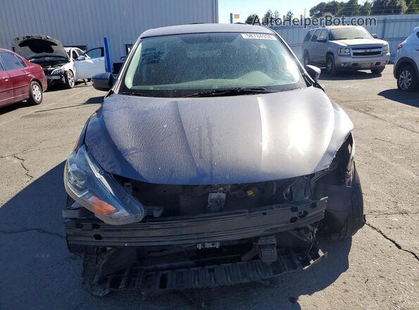 3N1AB7AP3KY426022 2019 NISSAN SENTRA Gray წინა ხედი